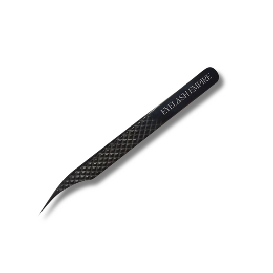 Fibre Tip Tweezer - Curved